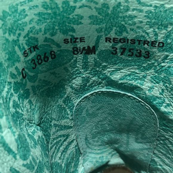 Corral Women's Orix Full Embroidery and Hand Painted & Studs Brown Size 8.5 - Picture 8 of 14